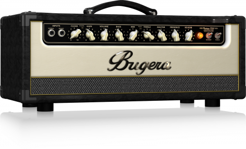 Bugera V55HD-INFINIUM ламповый гитарный усилитель "голова" 55Вт, 2 канала, ревербератор, переключатель 4,8,16 ом фото 3