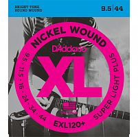 D'Addario EXL120 + струны для эл .гит Light Plus, никель, 095-44