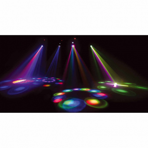 American DJ Accu Spot HYBRID прожектор полного движения на газоразрядной лампе 250Вт и с 9 светодиод фото 6