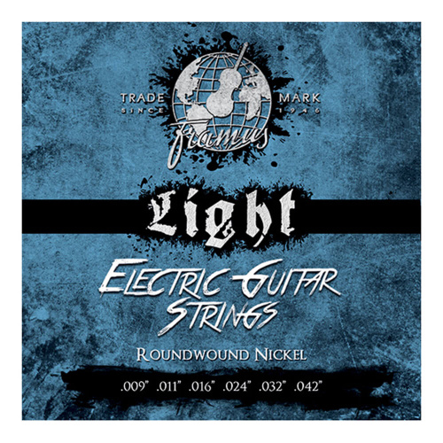 Framus 45200L струны для электрогитары Blue Label 9-42 (Light), никель