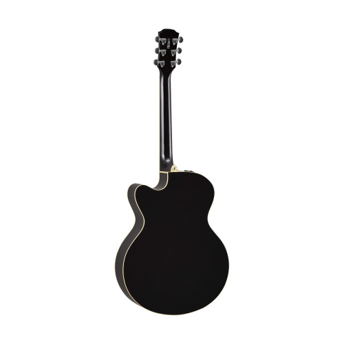 Yamaha CPX600BL акустическая гитара со звукоснимателем, цвет черный фото 2