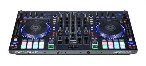 DENON DN-MC7000 Профессиональный DJ контроллер с двумя USB-интерфейсами фото 2