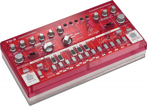BEHRINGER TD-3-SB аналоговый басовый синтезатор, VCO с двумя формами волны, VCF, VCA, 16-шаговый секвенсор возможностью сохране фото 4