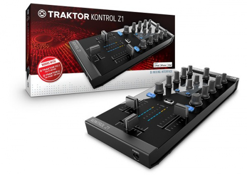 Native Instruments Traktor Kontrol Z1 Компактный контроллер Traktor DJ/Pro, 2-х канальный микшер и а