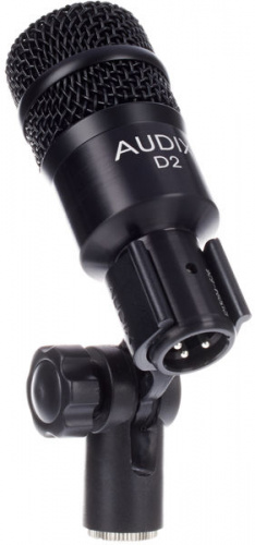 Audix D2 Инструментальный динамический микрофон,гиперкардиоида фото 3