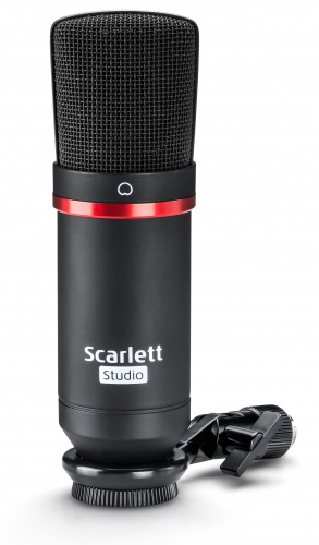 FOCUSRITE Scarlett Solo Studio 2nd Gen студийный комплект (Scarlett Solo 2nd Gen, наушники, микрофон, ПО, микрофонный кабель). фото 5