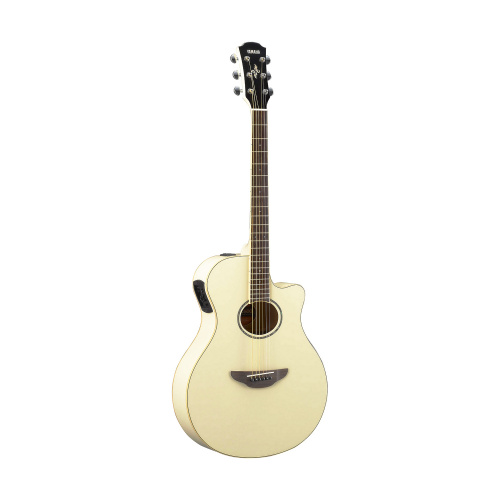 Yamaha APX600VW акустическая гитара со звукоснимателем, цвет VINTAGE WHITE
