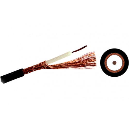 Mogami 2895-00 видео кабель 75 Ohm HF coaxial (28AWG) 3,0 мм. чёрный