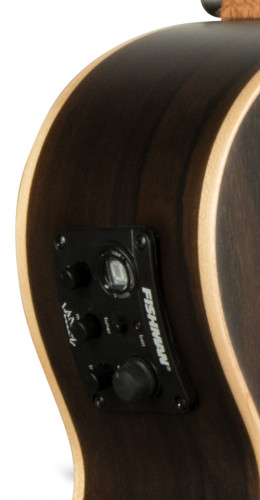 LANIKAI ZR-CET укулеле тенор,зирикот, звукосниматель, вырез, чехол 10 мм. в комплекте фото 4
