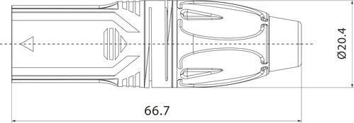 ROXTONE RX3M-BT Разъем cannon кабельный папа 3-х контактный, цвет: Черный. фото 2