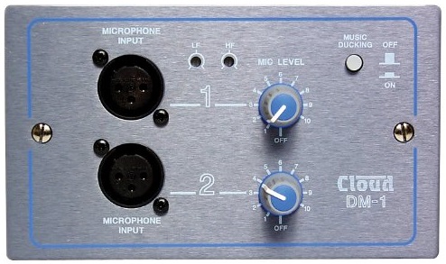 CLOUD DM-1 Панель удаленного управления для Z4, Z8, MPA626, 2 микрофонных входа с регулировкой громкости
