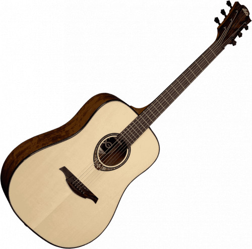 LAG T-318D Акустическая гитара, Дредноут, Цвет: натуральный фото 2