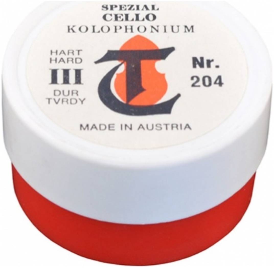 THOMASTIK 204/III Канифоль для виолончели, жесткая, круглая коробочка. NEOPIX.RU - интернет-магазин