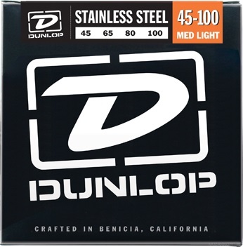 DUNLOP DBS Stainless Steel Bass 45-100 струны для бас-гитары фото 2