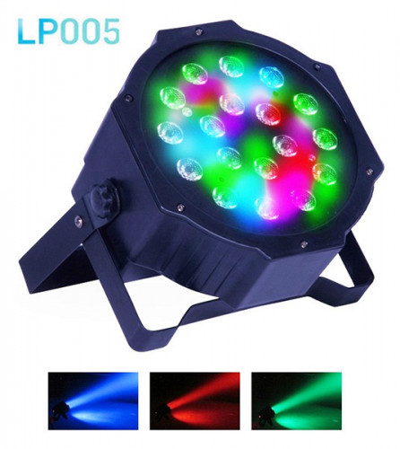 BIG DIPPER LP005 Светодиодный прожектор смены цвета (колорчэнджер), 18*1Вт фото 2