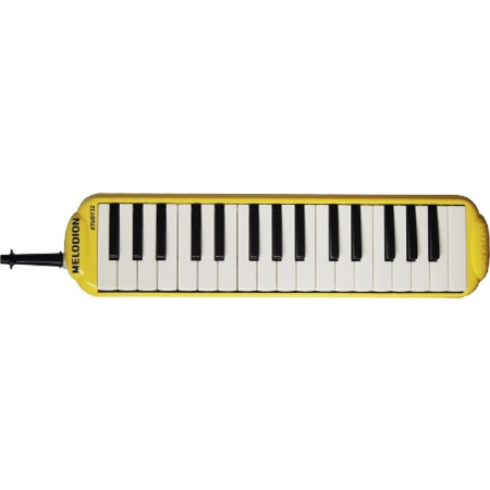 Suzuki Study32 мелодика духовая клавишная 32 клавиши в кейсе/цвет желтый