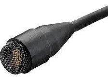 DPA 4060-OL-C-B00 петличный микрофон всенаправленный 20-20000Гц, 20мВ/Па, SPL 134дБ, черный, разъем MicroDot