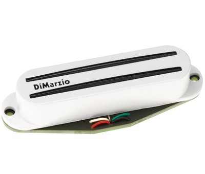 DIMARZIO SUPER DISTORTION S DP218W звукосниматель для электрогитары, хамбакер в корпусе сингла, цвет белый, количество выводов - 4, магнит Ceramic, вы