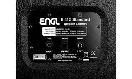ENGL E412SGB Standard кабинет 4x12 120 Вт прямой горизонтальный 8 Ом фото 3
