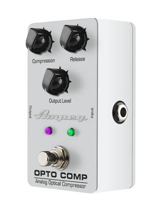 AMPEG OPTO COMP Bass Compressor напольная педаль компрессор для бас-гитары фото 3