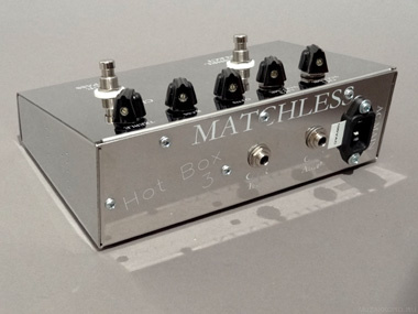 MATCHLESS HB-SLVR Hot Box III предусилитель для электрогитары напольный ламповый двухканальный фото 2