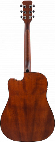 JET JDEC-255 OP эл.-ак. гитара, дредноут с вырезом, цвет натурал фото 6