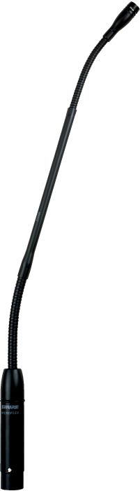 SHURE MX412SE/S конденсаторный микрофон на гибком держателе/ суперкардиоидный/ фланцевое крепление, подсоед. снизу/сбоку