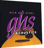 GHS STRINGS 350 SILK&STEEL набор струн для акустической гитары, 11-48