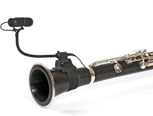 DPA VO4099U инструментальный микрофон на гусиной шее с универсальным креплением, разъем MicroDot (XLR адаптер в комплекте)