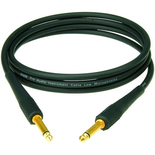 KLOTZ KIKG4,5PP1 готовый инструментальный кабель IY106, длина 4.5м, моно Jack KLOTZ - моно Jack KLOTZ(контакты позолочены), цвет черный