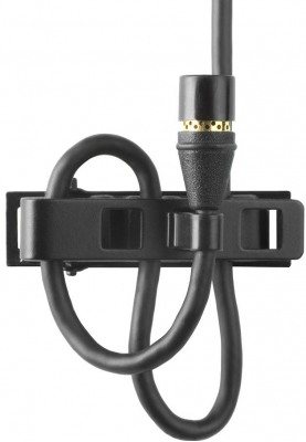 SHURE MX150B/C-TQG кардиоидный петличный микрофон черного цвета с кабелем 1,8м, TQG коннектором