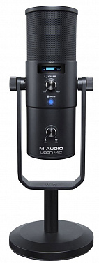 M-Audio Uber Mic USB конденсаторный микрофон, дисплей, 3 капсюля 16 мм, диапазон частот 30-20000 Гц, фото 3