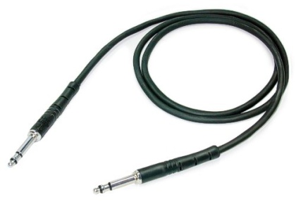 Neutrik NKTT-03BL кабель с разъемами Bantam, черный, длина 30см