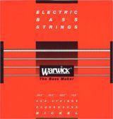 Warwick 46301M5B струны для 5-струнного баса Red Label 45-135, никель