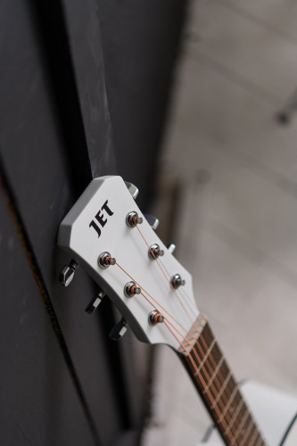 JET JD-257 WHS акустическая гитара, цвет белый фото 8