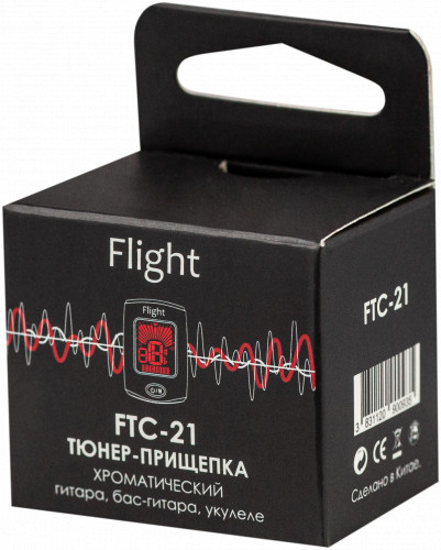 FLIGHT FTC-21 хроматический тюнер-прищепка фото 3