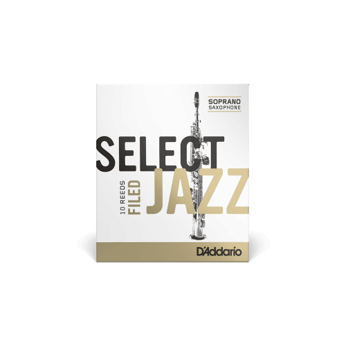 RICO RSF10SSX3S Select Jazz трости д/сакс сопрано, fld, 3S, 10 шт/упак фото 2