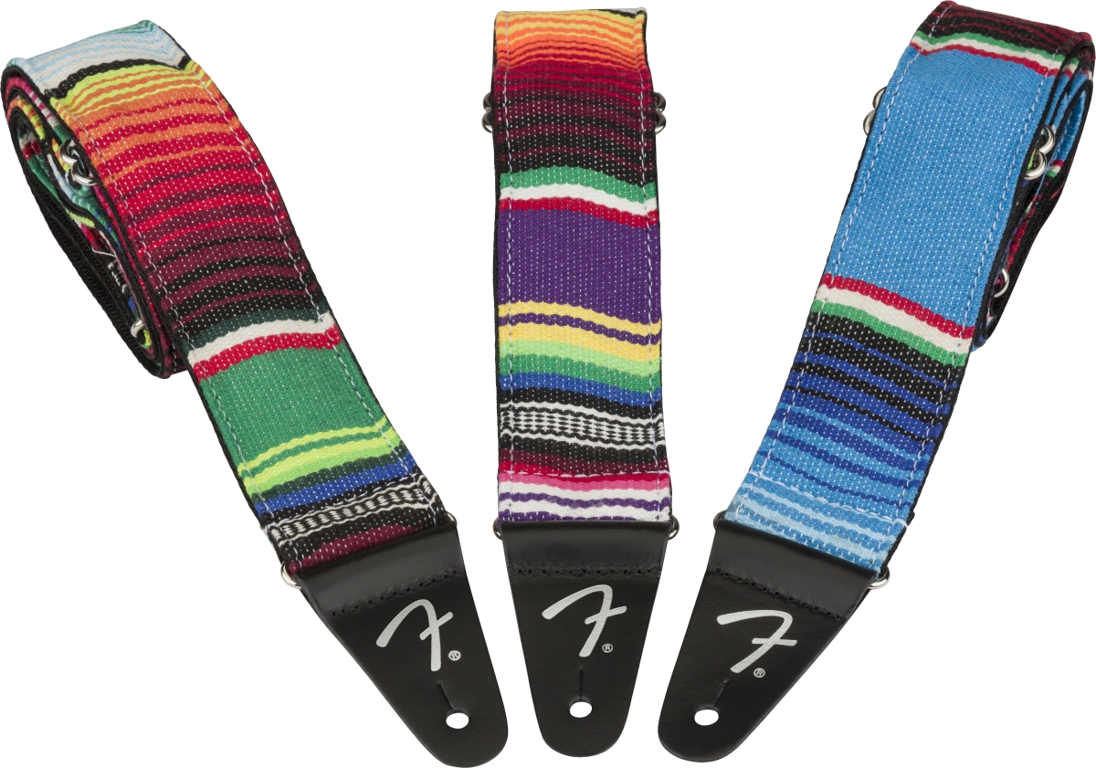 FENDER 2 SERAPE STRAP BLUE MULTI ремень гитарный. NEOPIX.RU - интернет ...