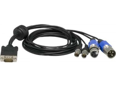 LynxStudio CBL-L22Sync Цифровой кабель для платы E22, 15-контактный разъем D-sub (m) на входной XLR