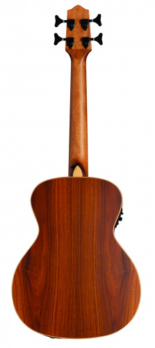 LANIKAI SPST-EBU бас укулеле со звукоснимателем,верхняя дека -массив ель, чехол 10 мм. в комплекте фото 2