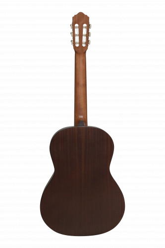FLIGHT C-125 NA 4/4 классическая гитара 4/4, верхн. дека-ель, корпус-сапеле, цвет натурал фото 3