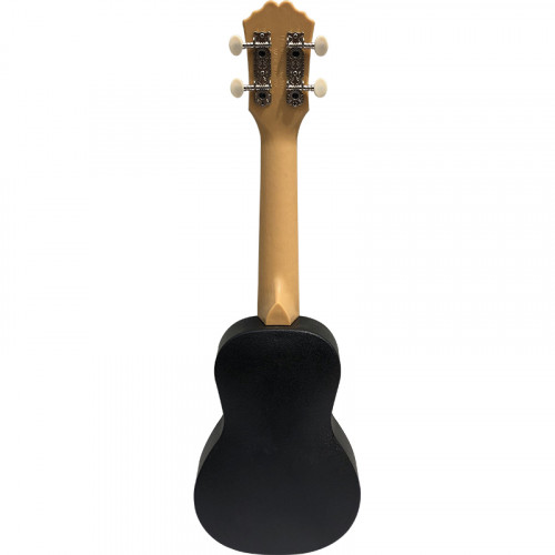 TERRIS PLUS-50 BK укулеле сопрано, черный, пластик фото 3