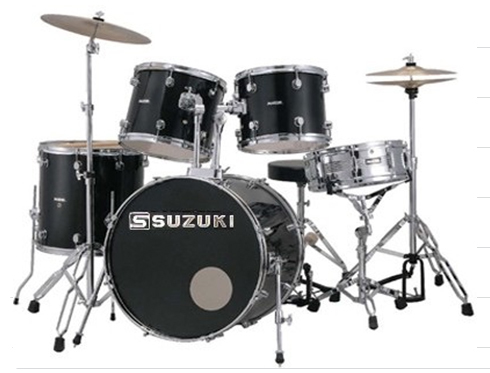 Suzuki SDS-307B барабанная установка (14"10"12"16"22") цвет черный