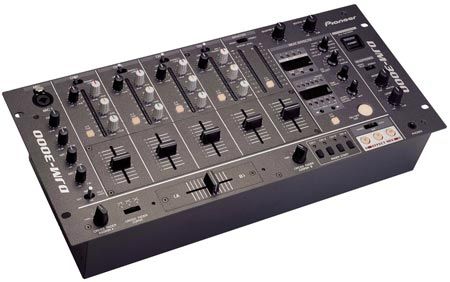 Pioneer DJM-3000 DJ-микшер 4 кан + 2микр. входа, эффект-процессор