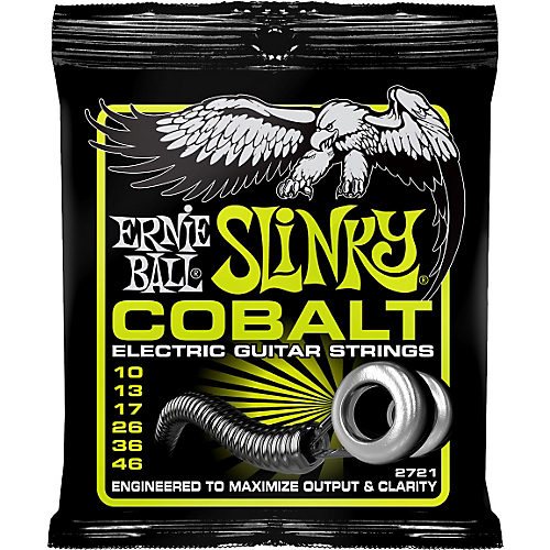 Ernie Ball 2721 струны для эл.гитары Cobalt Regular Slinky (10-13-17-26-36-46)