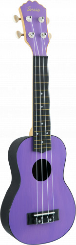 TERRIS PLUS-50 VIO укулеле сопрано, фиолетовый, пластик фото 4