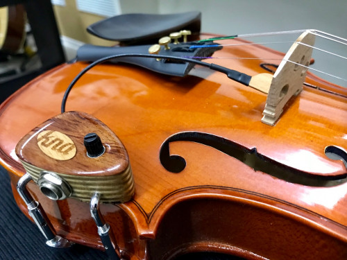 KNA VV-2 звукосниматель для скрипки / альта, пассивный с регулировкой громк., разъем 1/4' джек фото 6