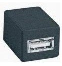 Proel USBAT30 Переходник: "USB A - папа"-"USB B - мама". Корпус: пластик, цвет: черный.