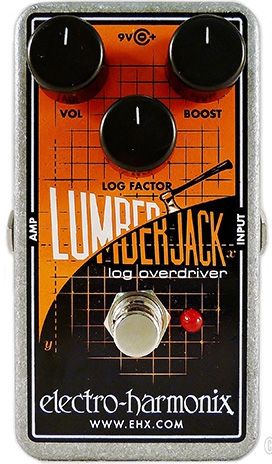 Electro-Harmonix LUMBERJACK гитарная педаль Logarithmic Overdrive