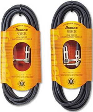 IBANEZ DSC20-BK инструментальный кабель Jack 1/4" mono Jack 1/4" mono, длина 6,10 м, цвет черный,